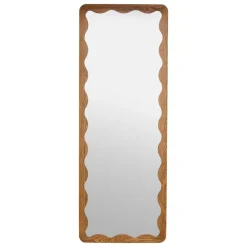 MIROIR VAGUE TINNY MARRON 165X61CM