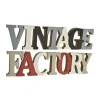 MOT DECORATIF FACTORY ET VINTAGE