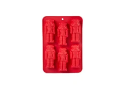 MOULE SILICONE 6 CASSE NOISETTE ROUGE