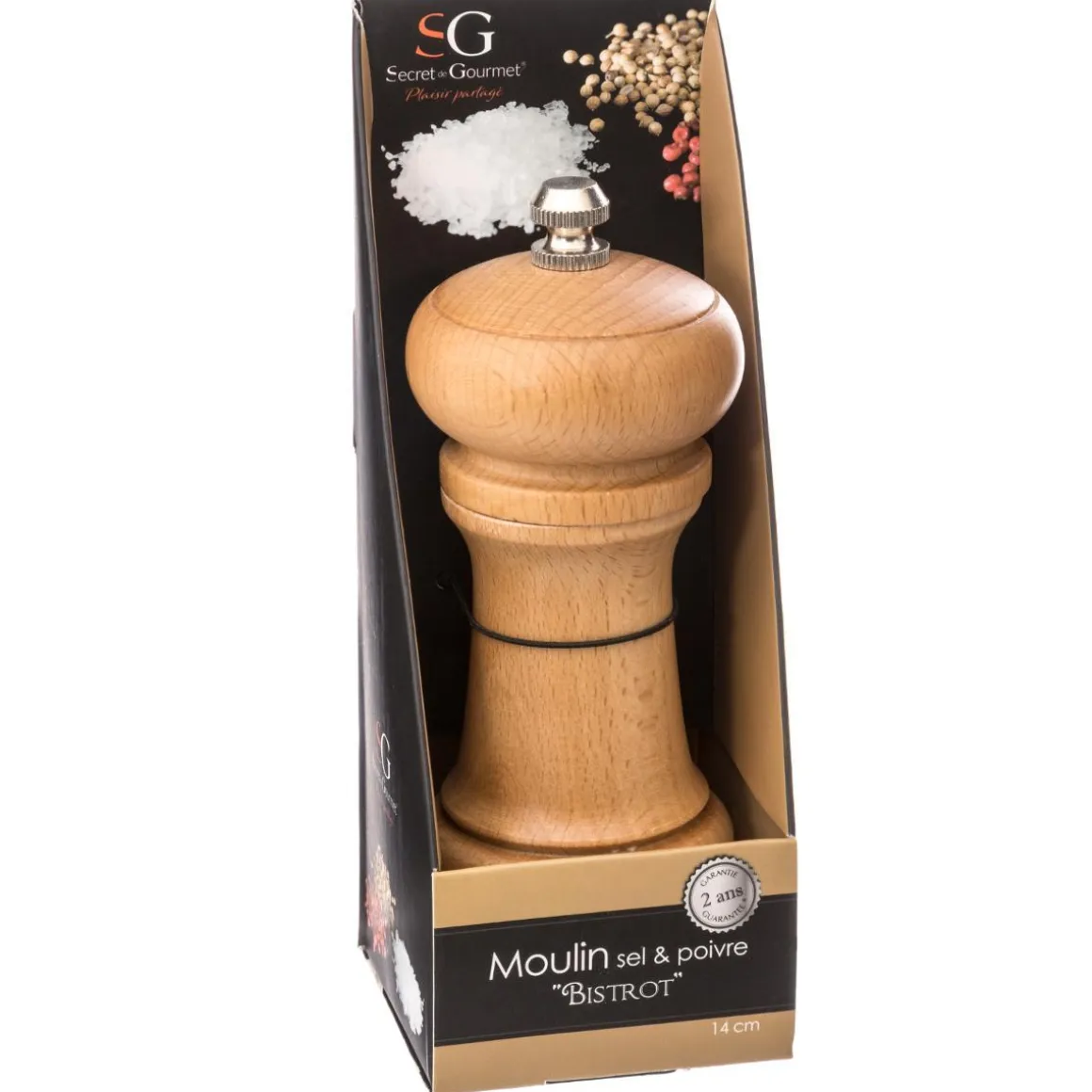 MOULIN BOIS BISTROT 14.5CM