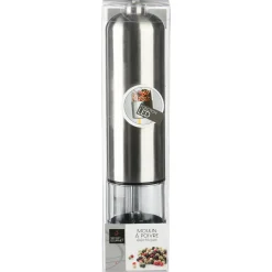 MOULIN POIVRE INOX ELECTRIQUE A LED