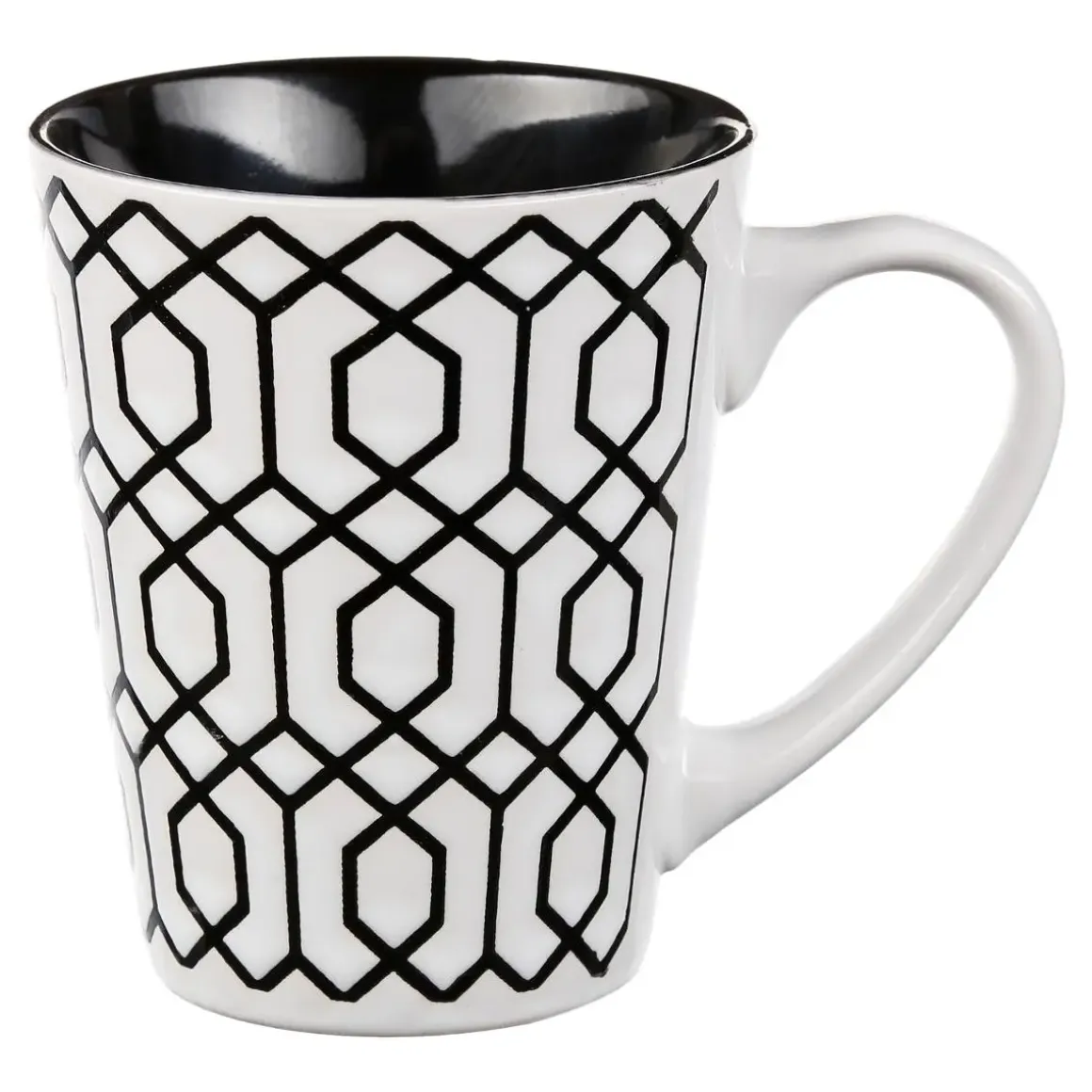 MUG CONIQUE GEOMETRIC N B 30CL