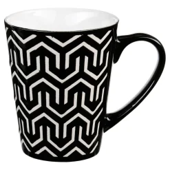 MUG CONIQUE GEOMETRIC N B 30CL