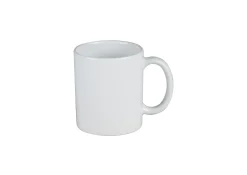 MUG DROIT GRES BLANC 34CL
