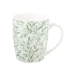 MUG M FLORAL GREEN 33CL