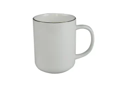 MUG PORCELAINE BOR OR 34CL