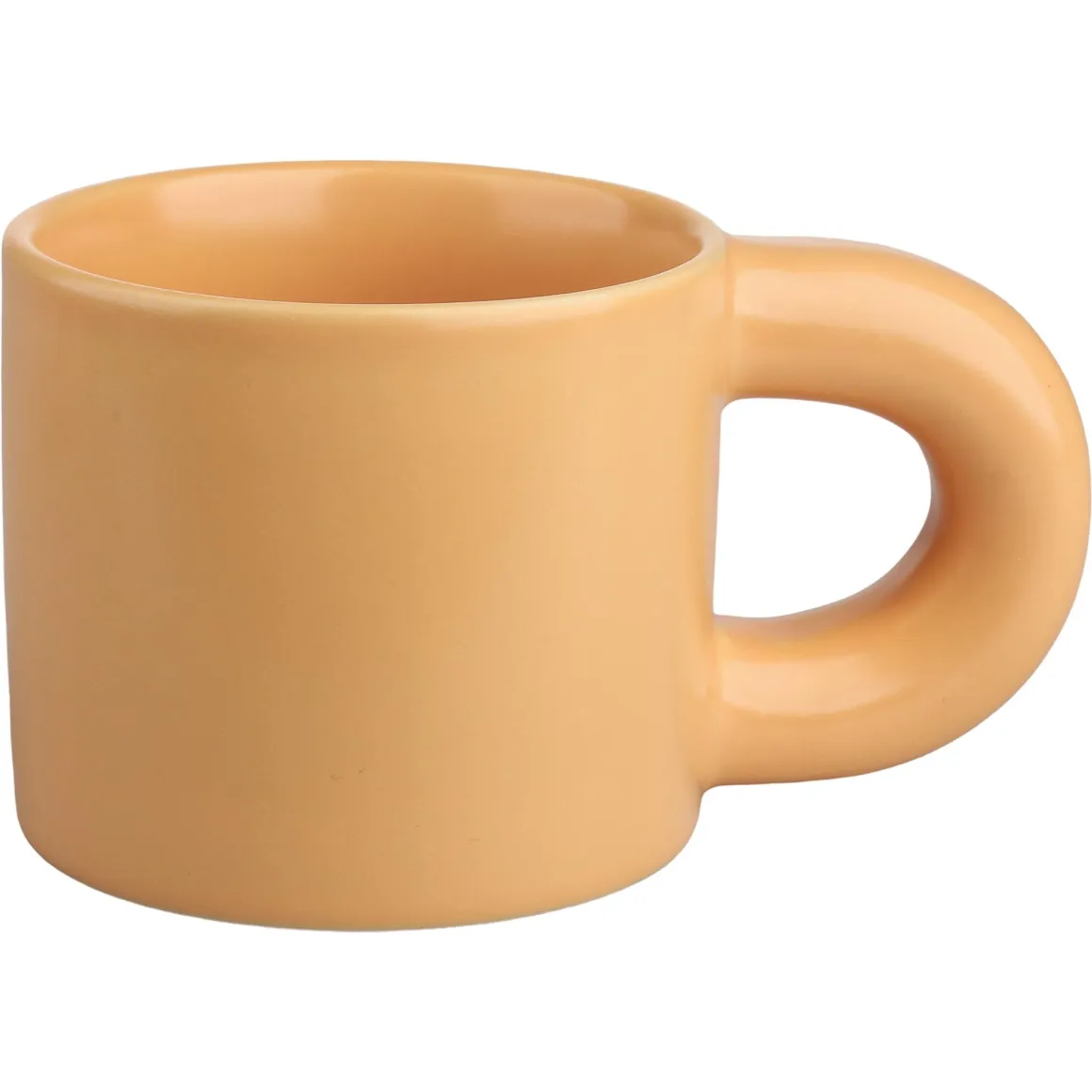 MUG PORCELAINE JAUNE 38.5CL