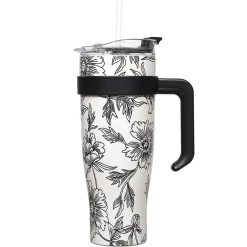 MUG TRANSPORT MIAMI BLANC NOIR 1.2L