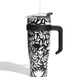 MUG TRANSPORT MIAMI BLANC NOIR 1.2L
