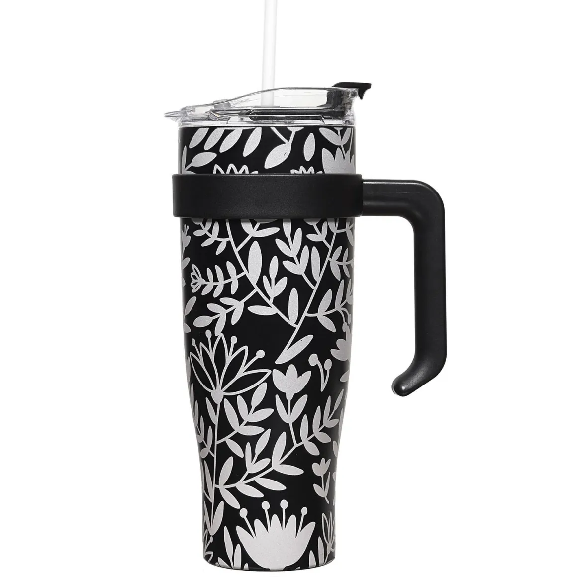 MUG TRANSPORT MIAMI BLANC NOIR 1.2L