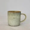 MUG VERT PORCELAINE EMAIL REACTIF 33CL