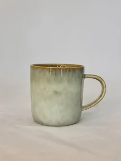 MUG VERT PORCELAINE EMAIL REACTIF 33CL