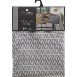 NAPPE ANTI TACHE IMPRIMEE VOLUPT 140X240CM