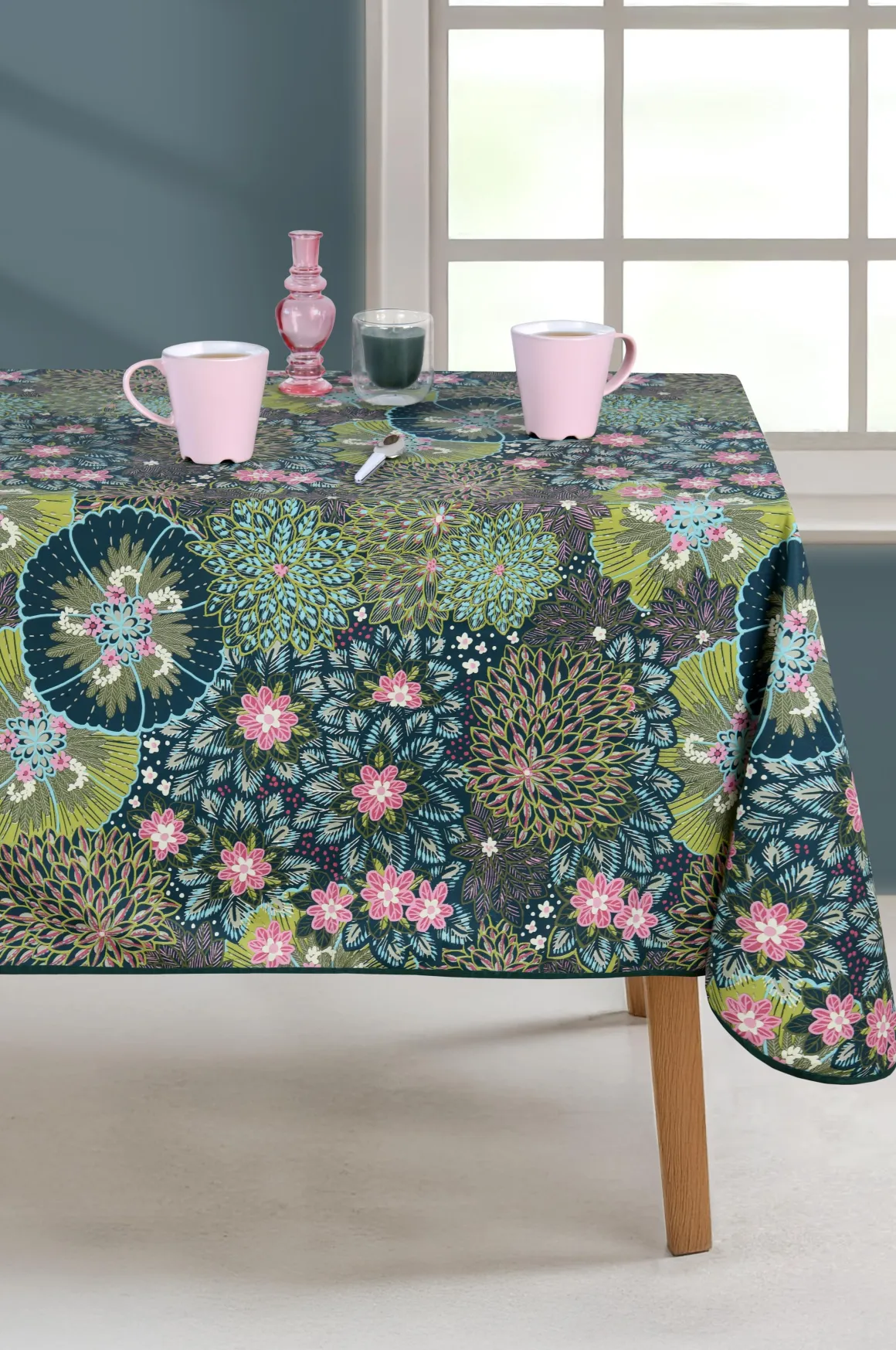 NAPPE RECTANGLE 140X240CM GUZMAN PETROLE