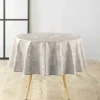 NAPPE RONDE 0 160CM PVC TEXTILIA CARELLA BLANC
