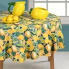 NAPPE RONDE 160CM SORRENTE JAUNE