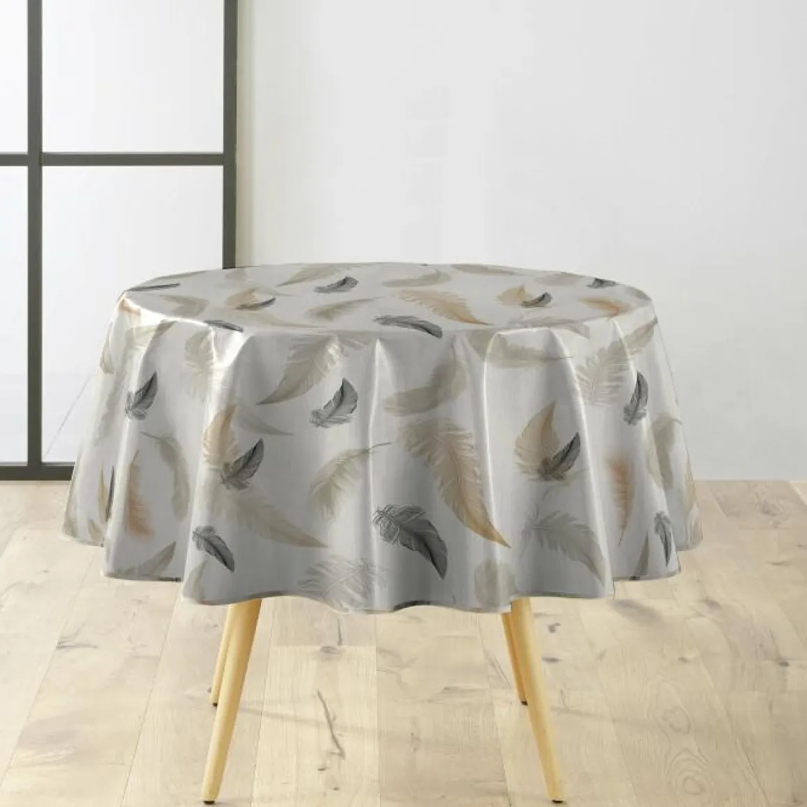 NAPPE RONDE D.160CM PVC TEXTILIA FOLEA