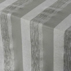 NAPPE 140X240 CM COTON METALLISE ELDORA GRIS ARGENT
