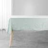 NAPPE 140X240CM MICROFIBRE UNIE LAVEE SUZY MENTHE