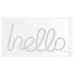 NEON LED A POSER HELLO L.23CM