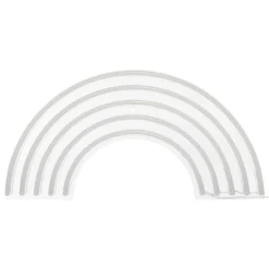 NEON LED MURAL ARC EN CIEL L.38CM