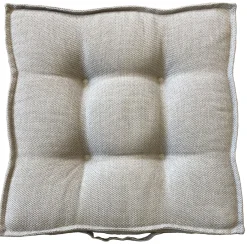 ODALYS COUSSIN SOL 45X45X8CM NATUREL