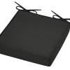 ODALYS GALETTE OUTDOOR 40X40X5CM CARBONE