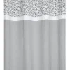 OMBELINE RIDEAU 140X260CM OEILLETS GRIS COTON RECYCLE