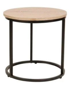 ONYX TABLE BASSE PETIT MODELE PIEDS NOIR