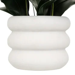 ORCHIDEE POT CIMENT MICK BLANC H.80CM