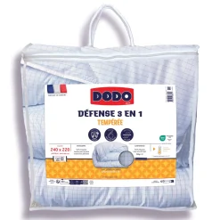 OREILLER 60X60CM 550G DEFENSE 3 EN 1