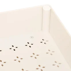 ORGANISEUR COULISSANT 1 NIVEAU BEIGE D.26.9X40X8.2CM