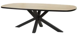 OTTO TABLE OVALE 230X119X76CM PIEDS ARAIGNEE