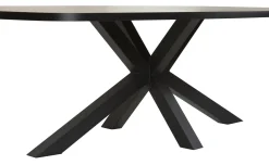 OTTO TABLE OVALE 230X119X76CM PIEDS ARAIGNEE