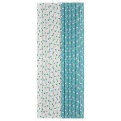 PAILLES X25 PAPIER POIS