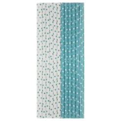 PAILLES X25 PAPIER POIS