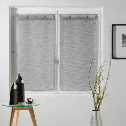 PAIRE DROITE ANNEAUX 2X60X120CM MILZA ANTHRACITE