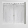 PAIRE DROITE PASSANTS 2X45X90CM FILIANE BLANC