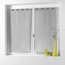 PAIRE DROITE PASSANTS 2X60X160CM LINAHE GRIS