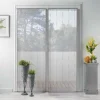 PAIRE DROITE PASSE TRINGLE 2X70X200CM LINAHE GRIS