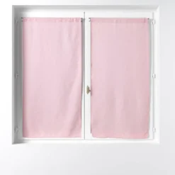 PAIRE DROITE PASSE TRINGLE 2X60X120CM SOANE ROSE