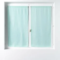 PAIRE DROITE PASSE TRINGLE 2X60X90CM SOANE MENTHE