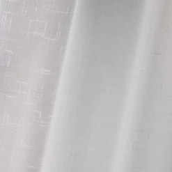 PAIRE POMPON PASSANTS 2X45X120CM LUMINEA BLANC