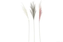 PAMPA 140CM BLANC GRIS ROSE