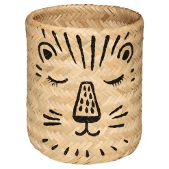 PANIER BAMBOU SAFARI D.25X30.5CM