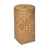 PANIER BOIS CLAIR LINGE D.39X62.5CM