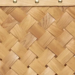 PANIER BOIS CLAIR RECTANGLE D.31.2X23.5X25.5CM