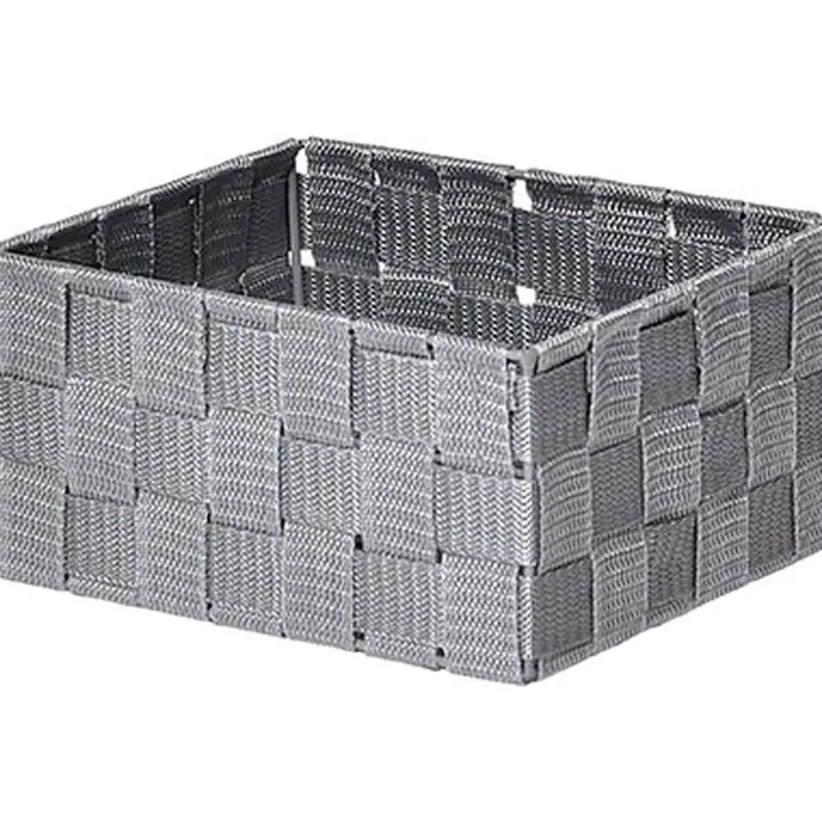PANIER CARRE POLYESTER GRIS TAILLE XS