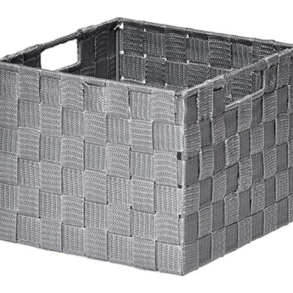 PANIER CARRE POLYESTER GRIS TAILLE S