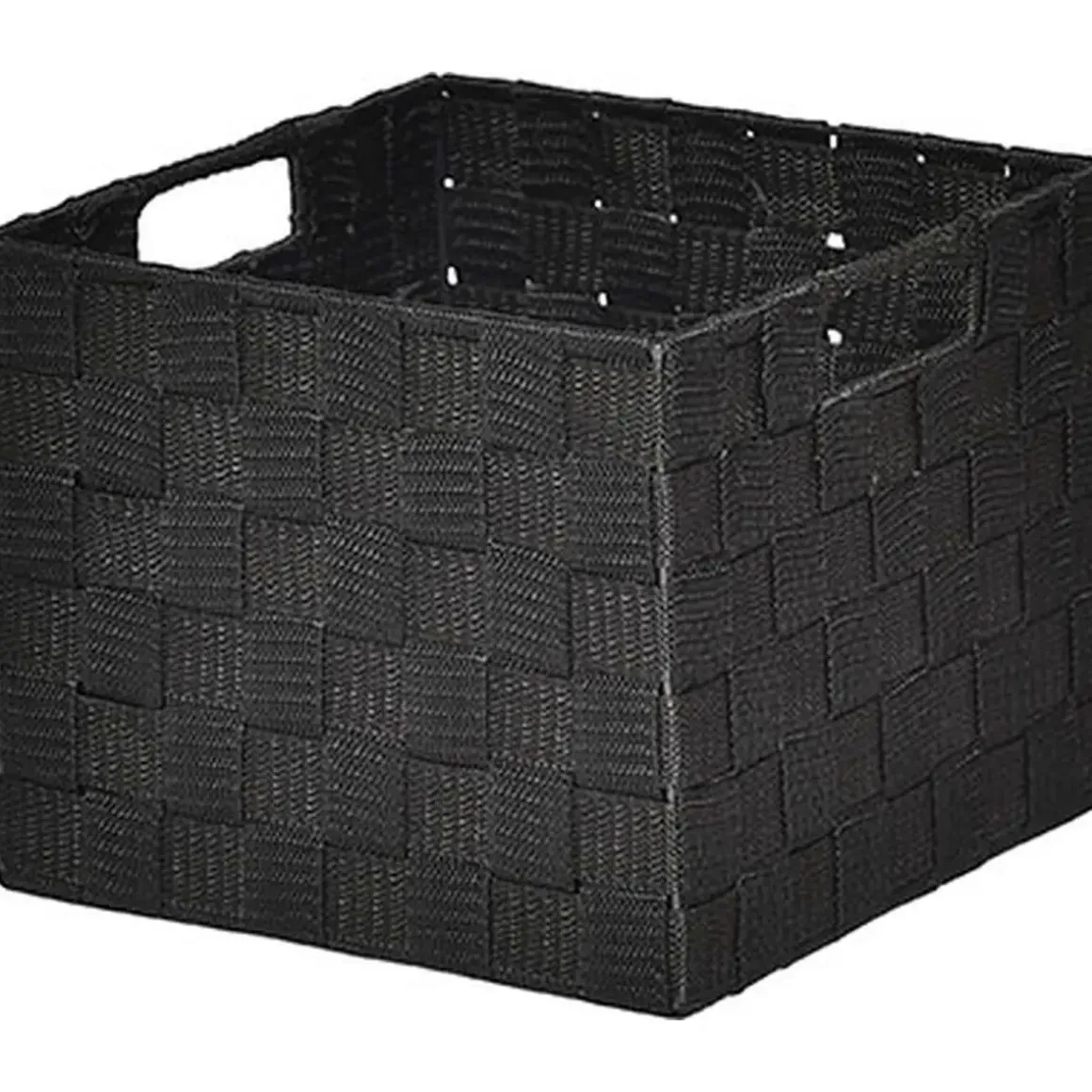 PANIER CARRE POLYESTER NOIR TAILLE S